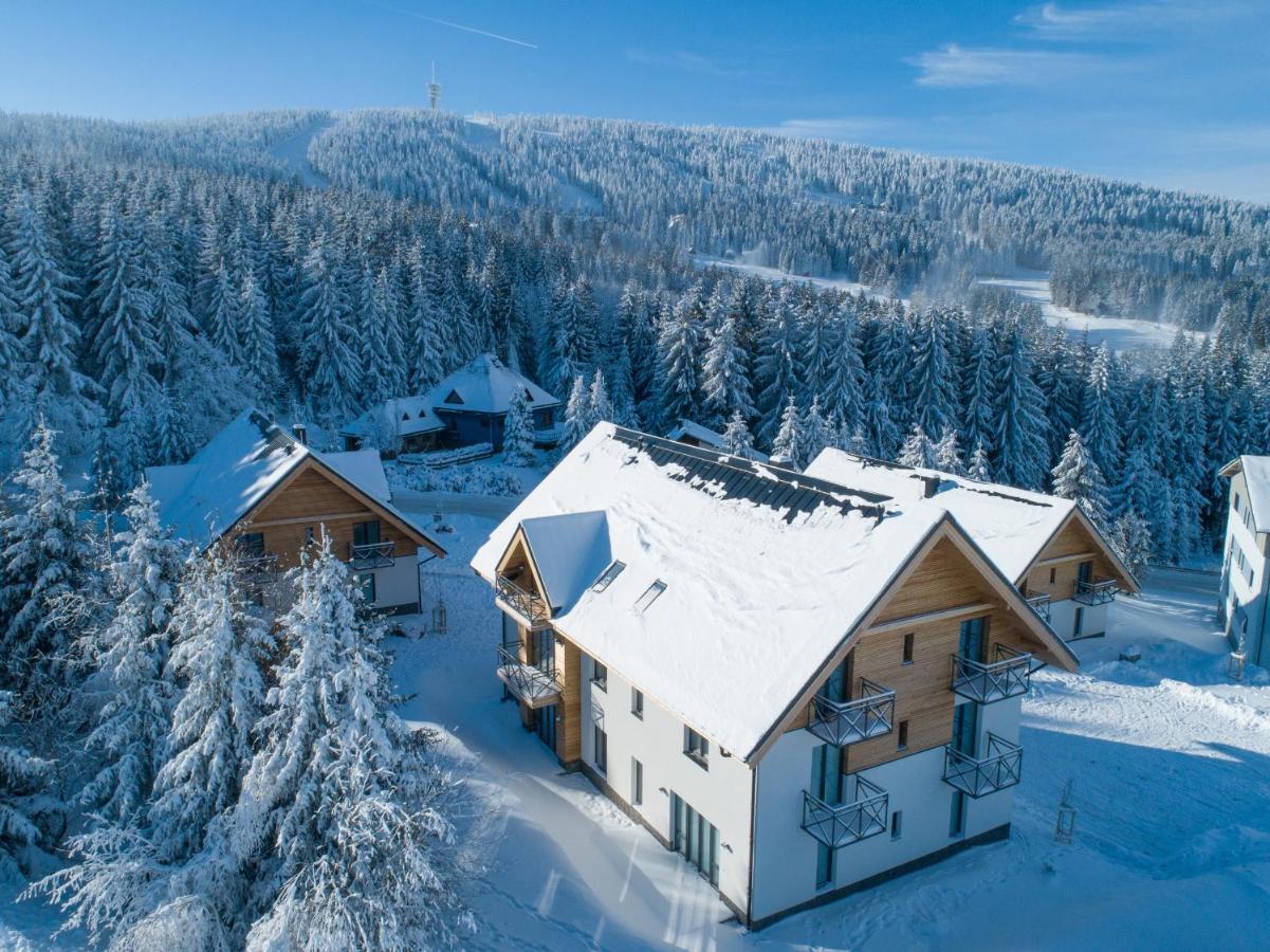 Ski Chalet Klinovec Loučná pod Klínovcem Exteriör bild