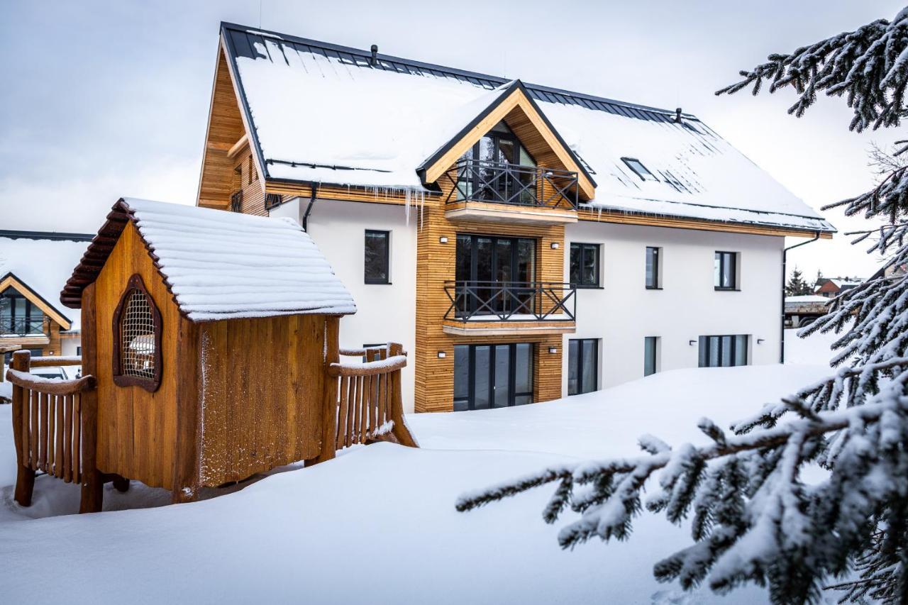 Ski Chalet Klinovec Loučná pod Klínovcem Exteriör bild
