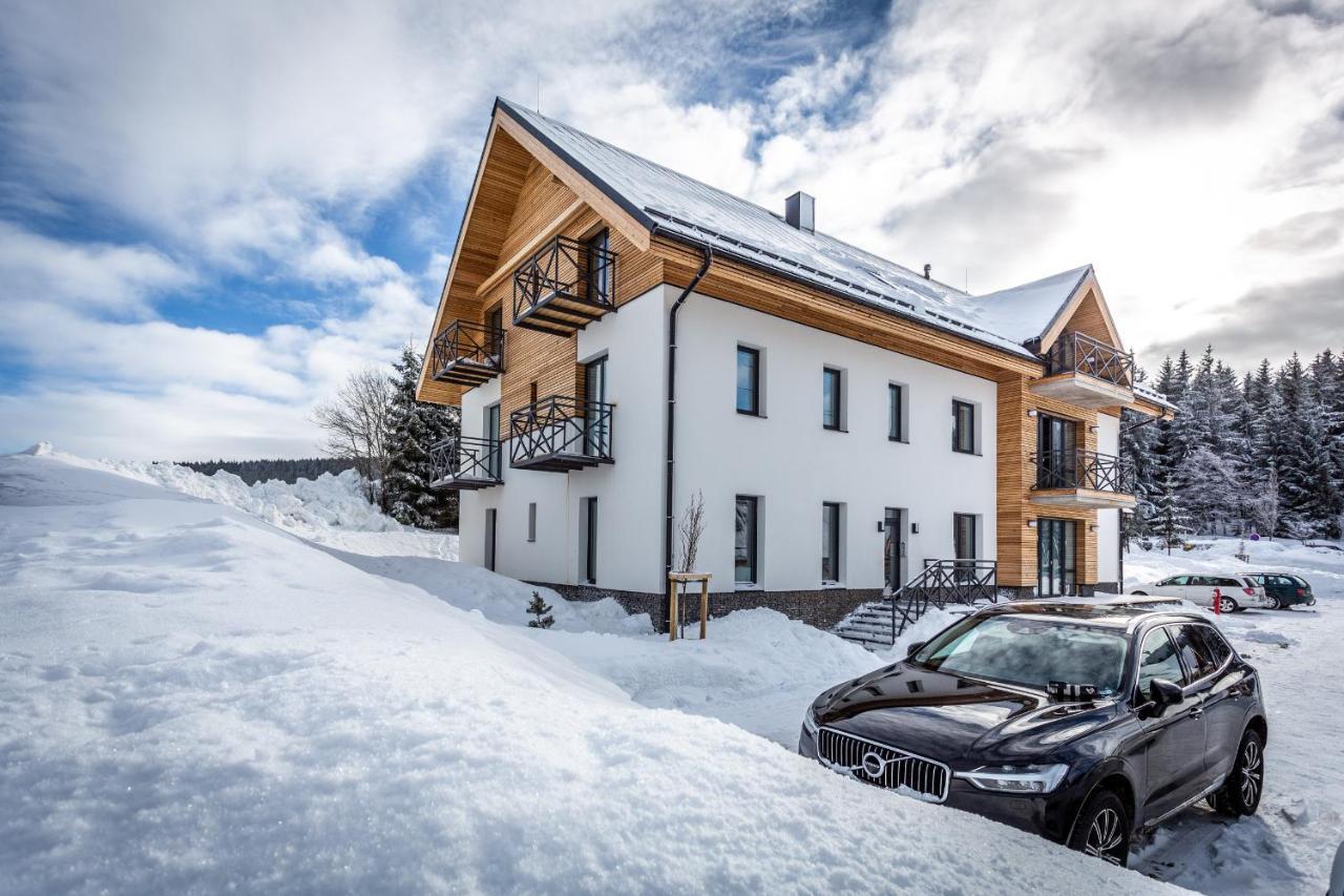 Ski Chalet Klinovec Loučná pod Klínovcem Exteriör bild